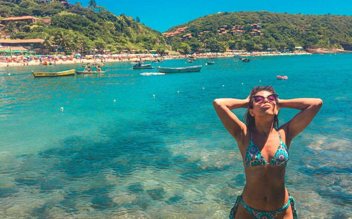 Destinos para viajar con amigos Búzios en Brasil