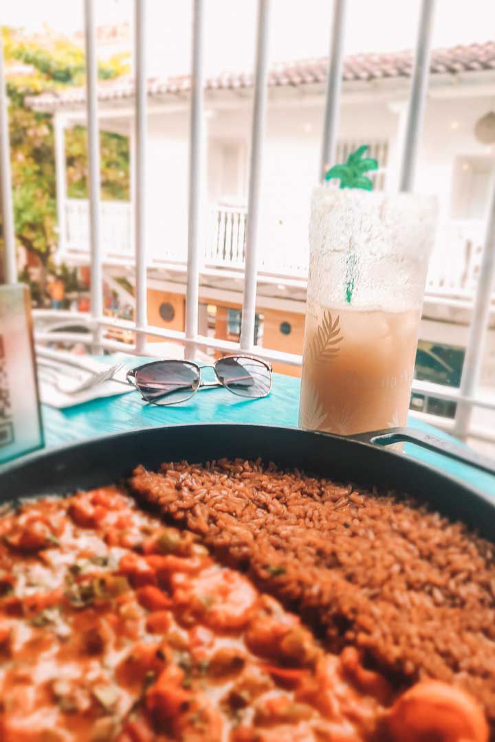 Arroz con Coco en  Cartagena, Colombia