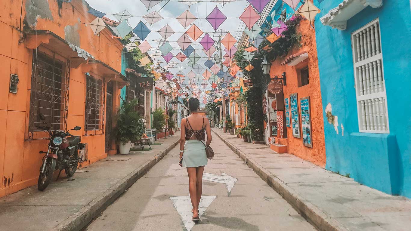 Calles en Getsemaní, Cartagena