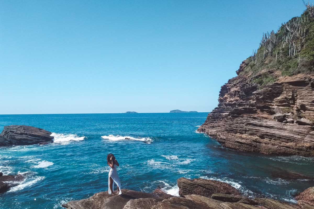 Playa Ferradurinha en Búzios, Rio de Janeiro.