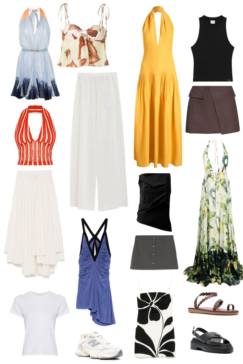 Gráfico con sugerencias de ropa para llevar a Mendoza en noviembre.